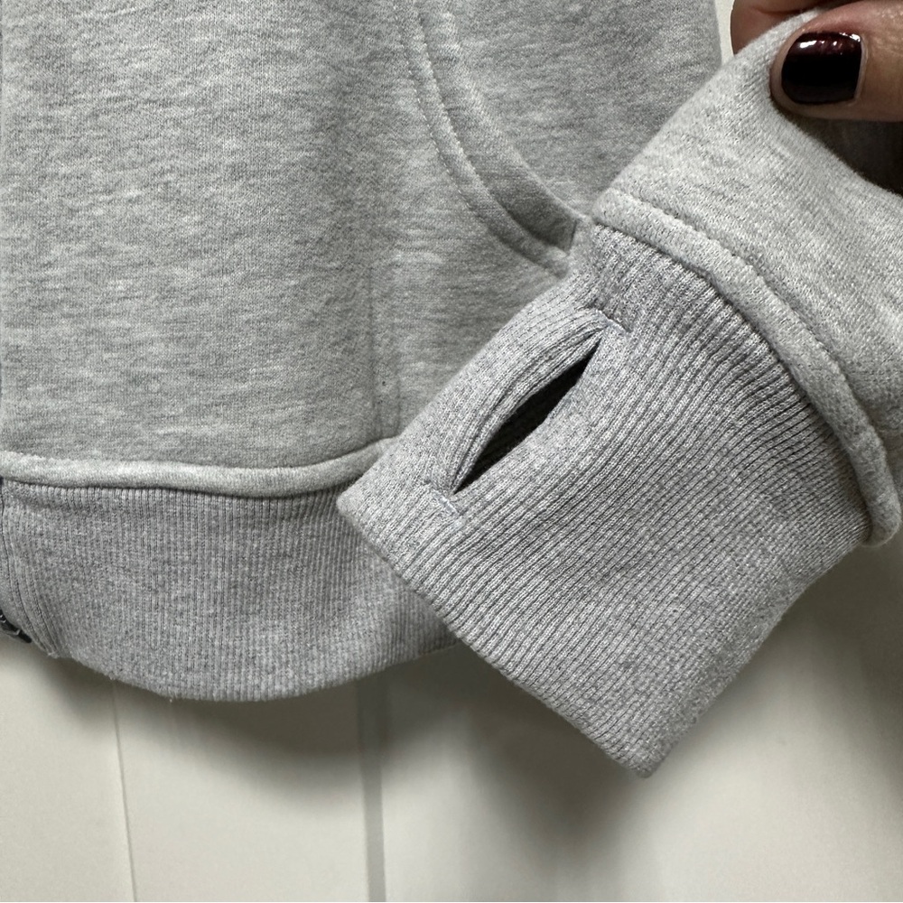 NEW Full Zip Up Fleece Hoodie Sweatshirt Size M - Picture 7 of 10